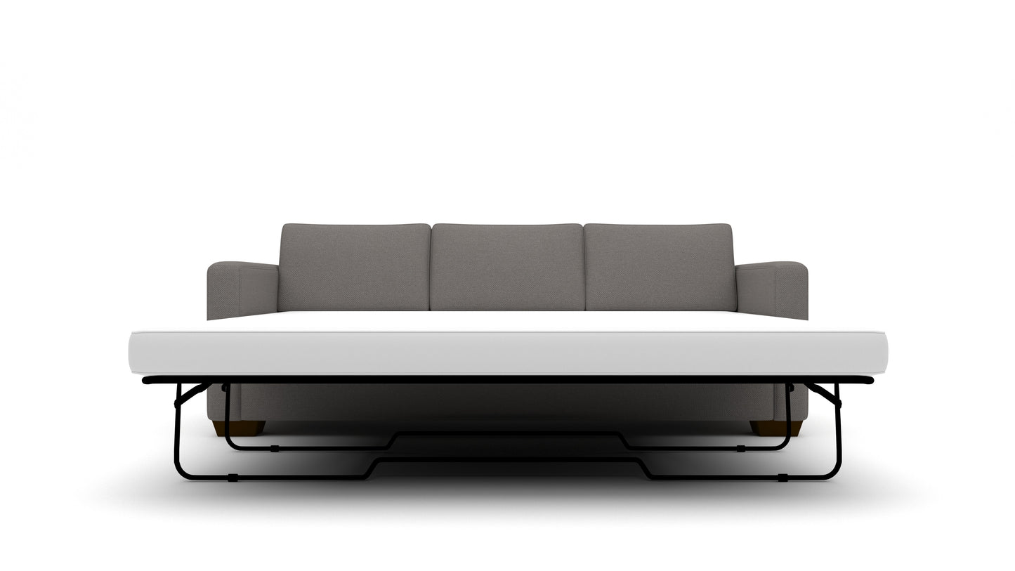 Track 87" Queen Sleeper Sofa Toscana Otter Quick Ship -