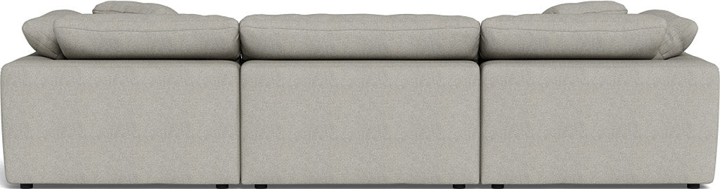 Fluffy 133.5" 3pc Sofa - Villa Dove