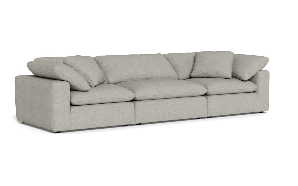 Fluffy 133.5" 3pc Sofa - Villa Dove