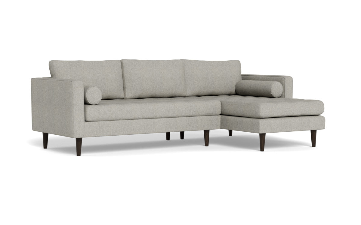Ladybird 102" Right Chaise Sectional - Tropez Oyster