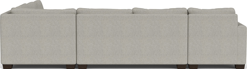 Track 141" Corner Sectionals W. Full Sleeper & Left Chaise - Villa Dove