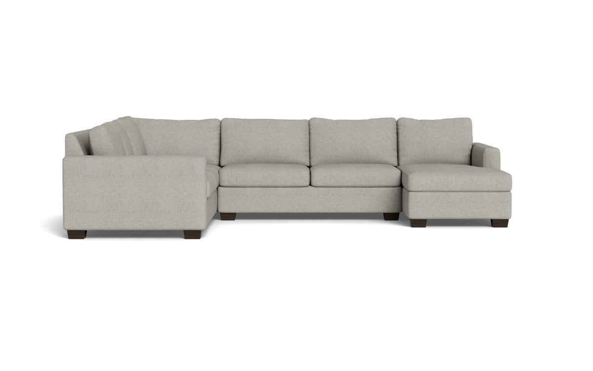 Track 141" Corner Sectionals w. Right Chaise - Villa Dove