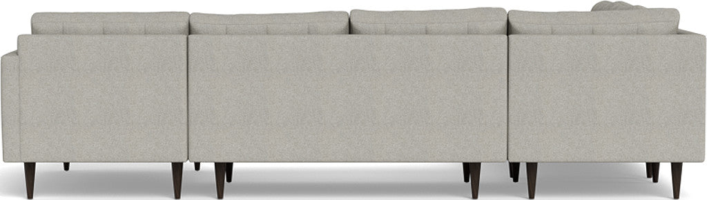 Wallace 130" Corner Sectionals w. Right Chaise - Villa Dove