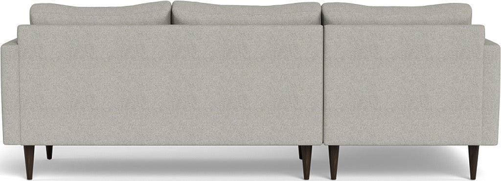 Wallace 98" Untufted Left Chaise Sectional - Tussah Snow