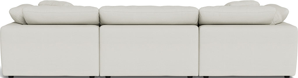 Fluffy 133.5" 3pc Sofa - Villa Ivory