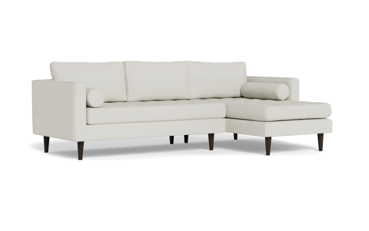 Ladybird 102" Right Chaise Sectional - Tropez Oyster