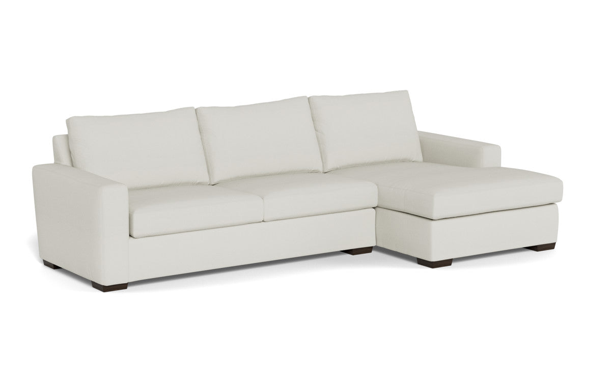 Mesa 123" Right Chaise Sectional - Villa Ivory