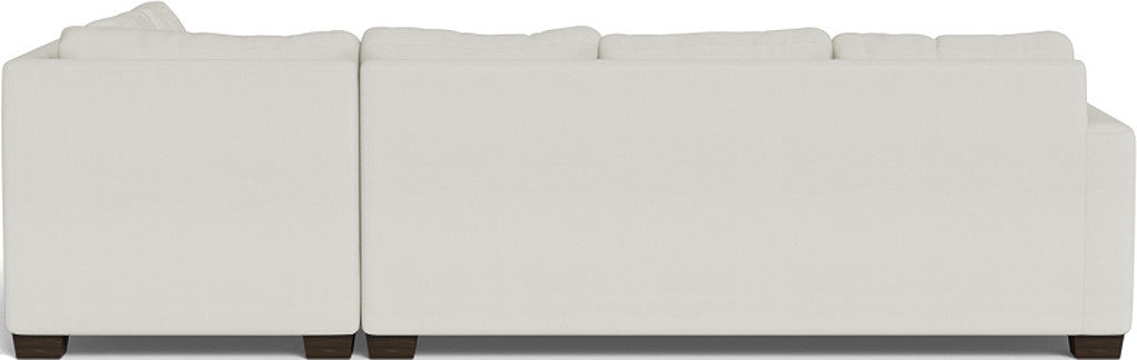 Track 121" Right Chaise Sectional - Villa Ivory