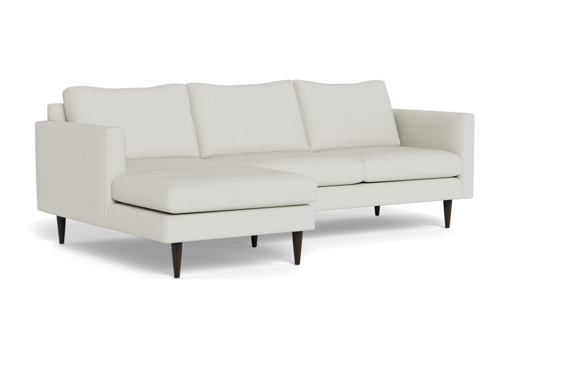 Wallace 98" Untufted Left Chaise Sectional - Villa Ivory