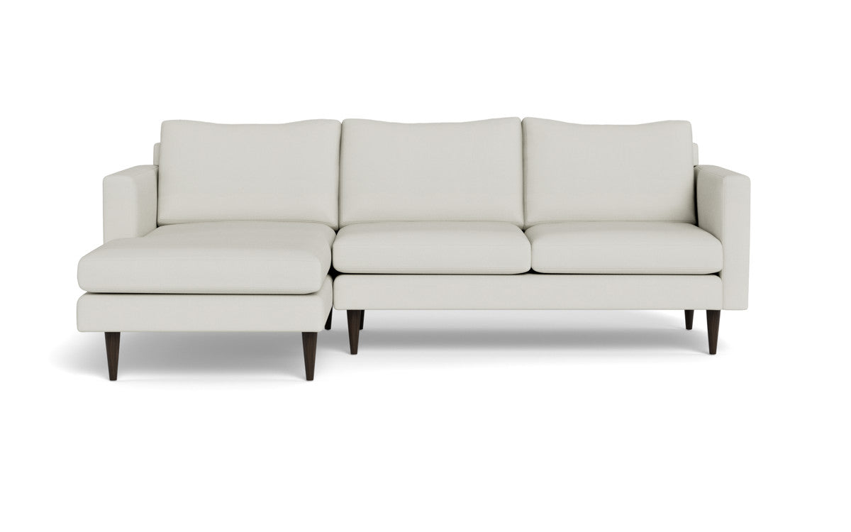 Wallace 98" Untufted Left Chaise Sectional - Villa Dove