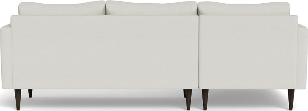 Wallace 98" Untufted Left Chaise Sectional - Villa Dove