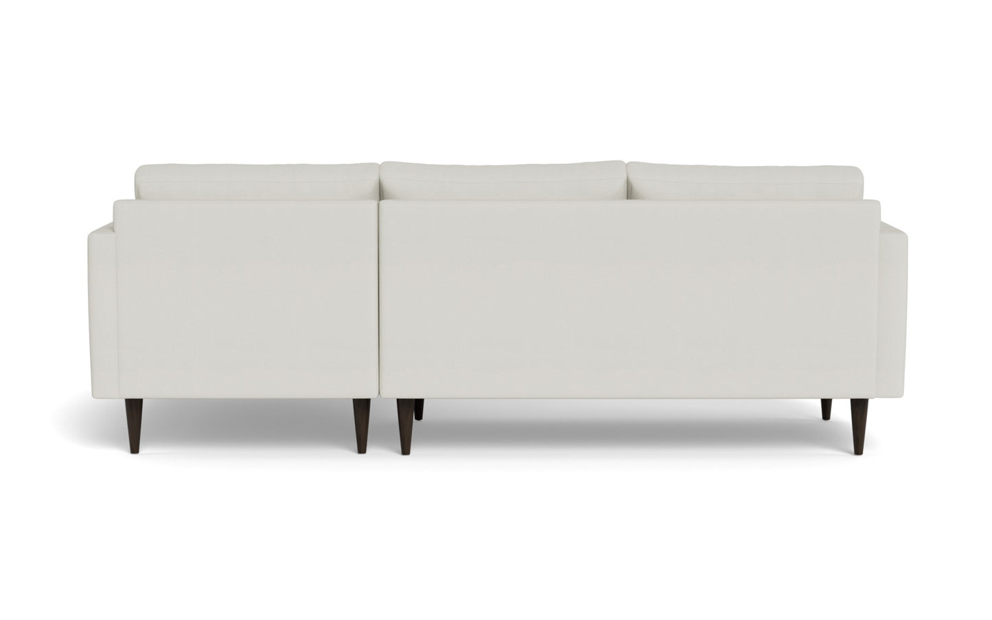 Wallace 98" Untufted Right Chaise Sectional - Villa Ivory