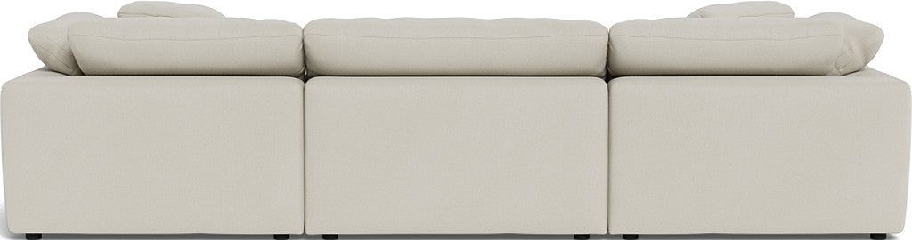 Fluffy 133.5" 3pc Sofa - Villa Oyster