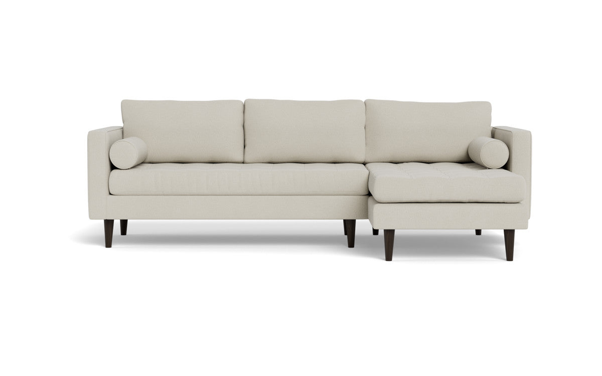 Ladybird 102" Right Chaise Sectional - Tropez Oyster