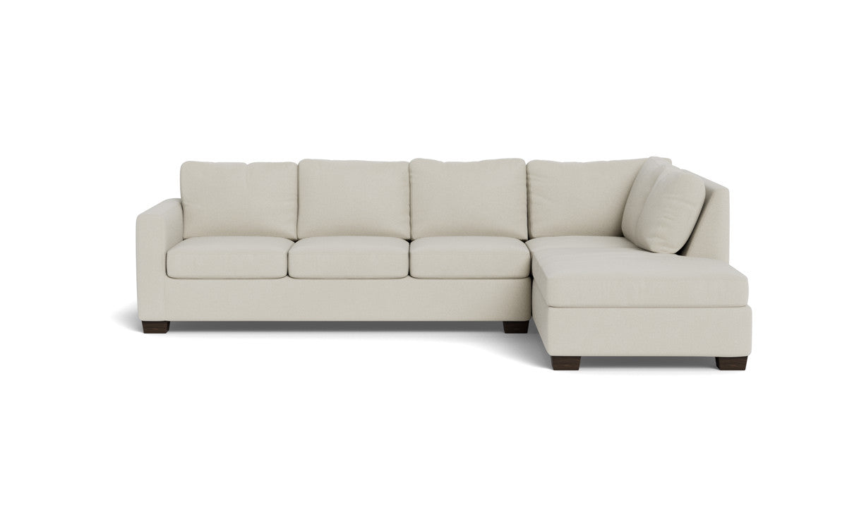 Track 121" Right Chaise Sectional - Villa Oyster