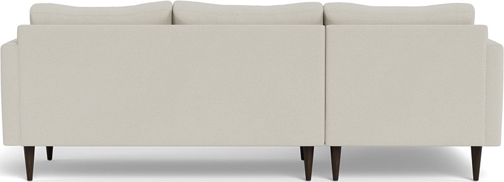 Wallace 98" Untufted Left Chaise Sectional - Villa Oyster