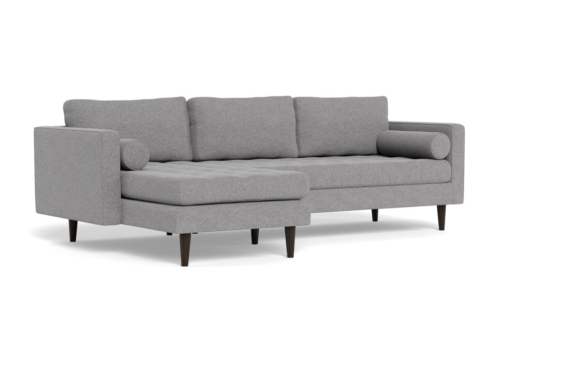 Ladybird 102" Left Chaise Sectional - Villa Platinum