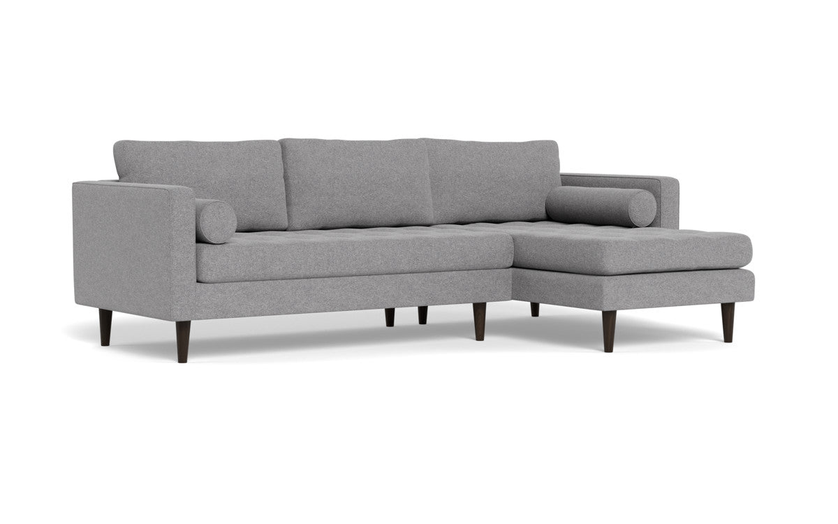 Ladybird 102" Right Chaise Sectional - Tropez Oyster