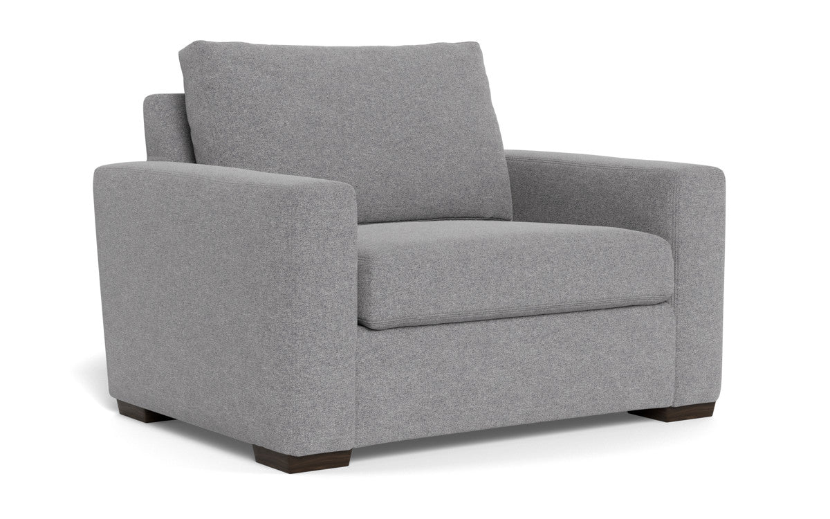 Mesa 52" Arm Chair - Villa Platinum