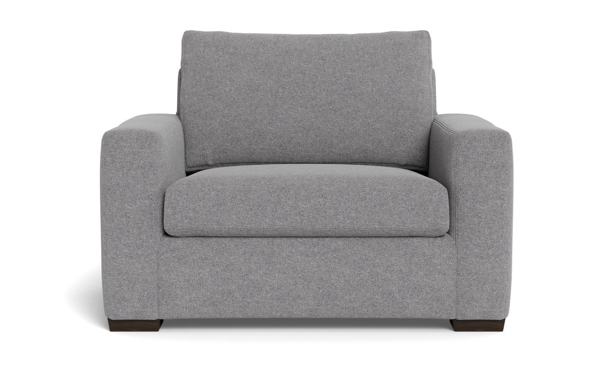Mesa 52" Arm Chair - Villa Platinum