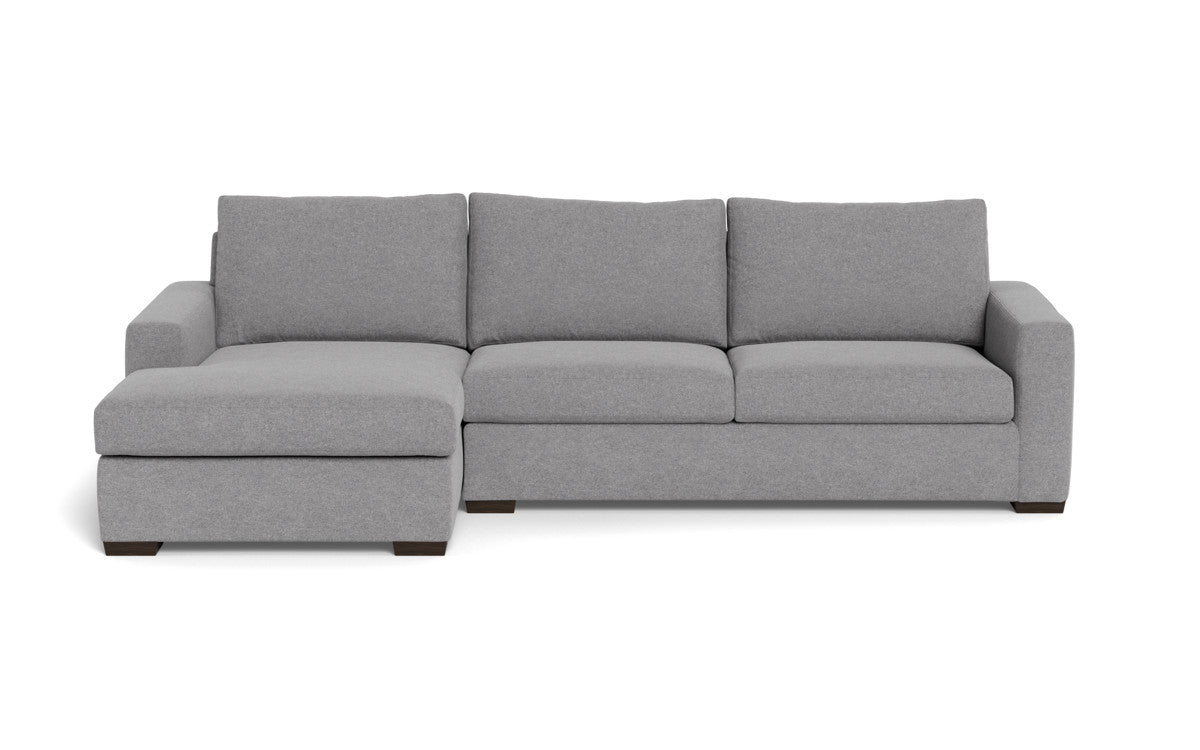 Mesa 123" Left Chaise Sectional - Villa Platinum