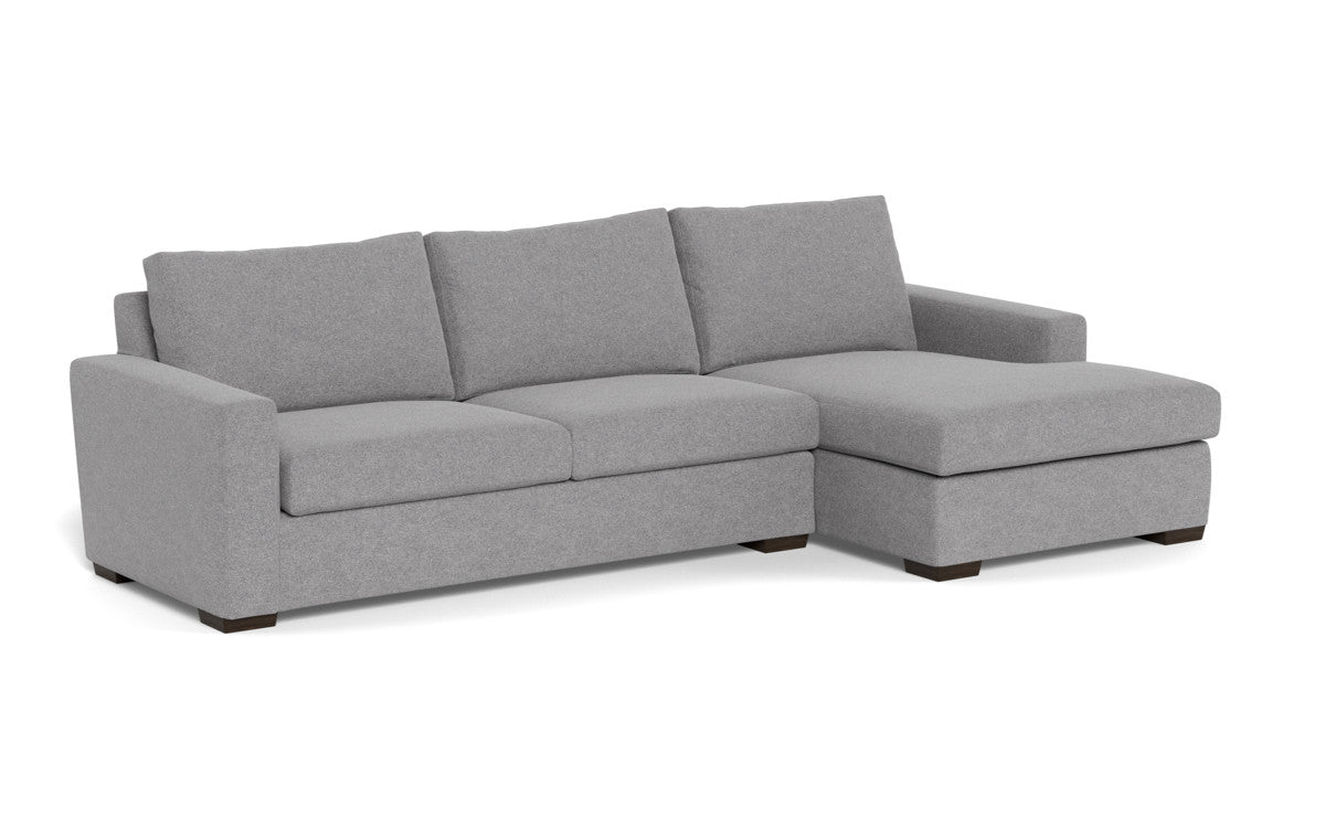Mesa 123" Right Chaise Sectional - Villa Platinum