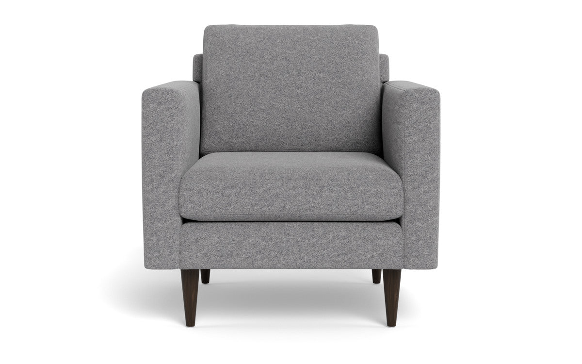 Wallace 34" Untufted Arm Chair - Villa Oyster