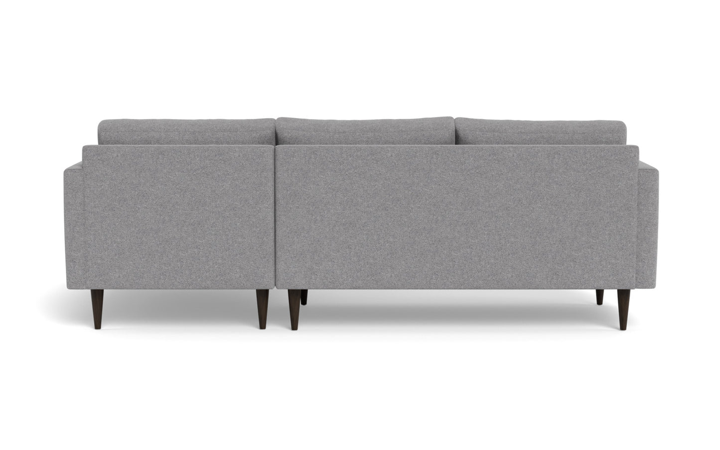 Wallace 98" Untufted Right Chaise Sectional - Villa Oyster
