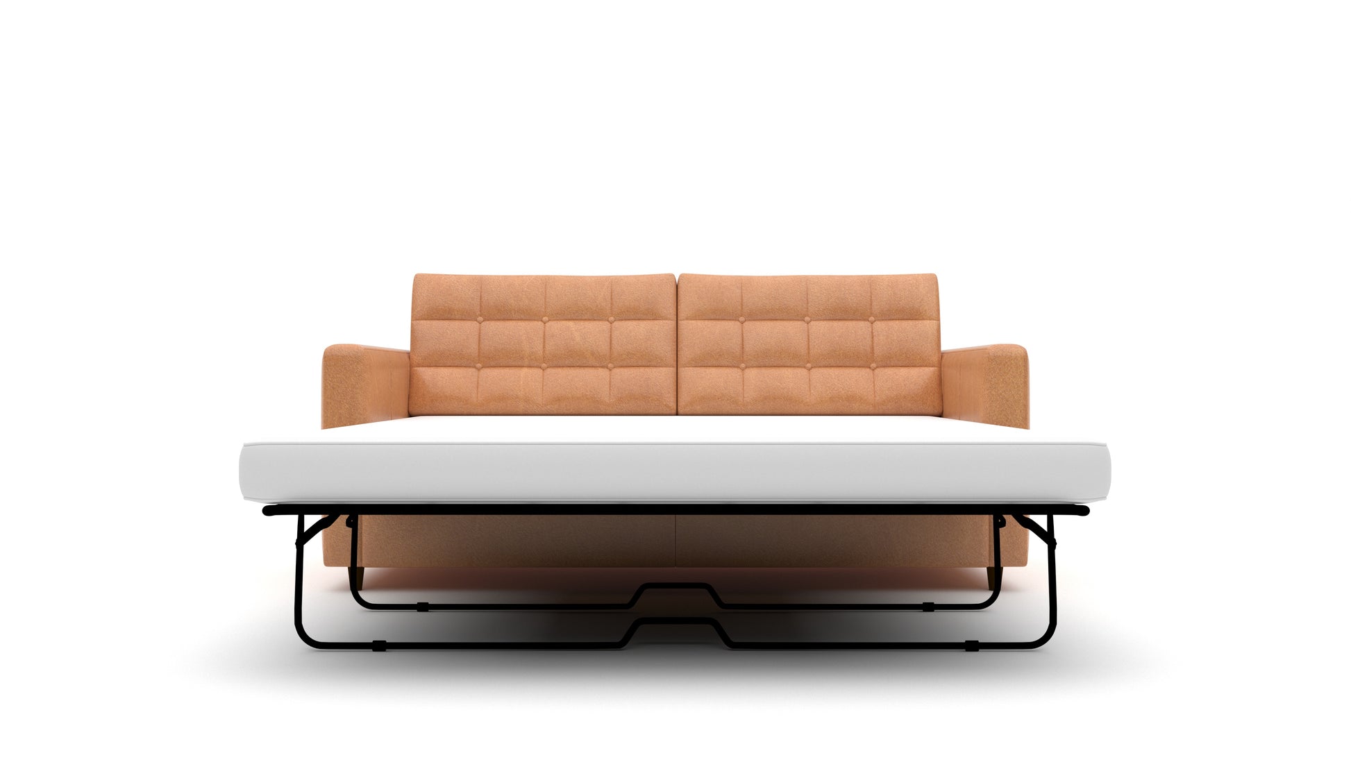 Wallace 74" Leather Queen Sleeper Sofa -