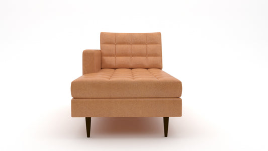 Wallace Leather Laf Chaise -