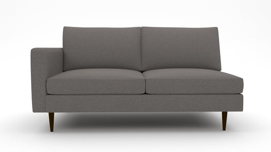 Wallace Untufted Laf Condo Sofa - Peyton Slate
