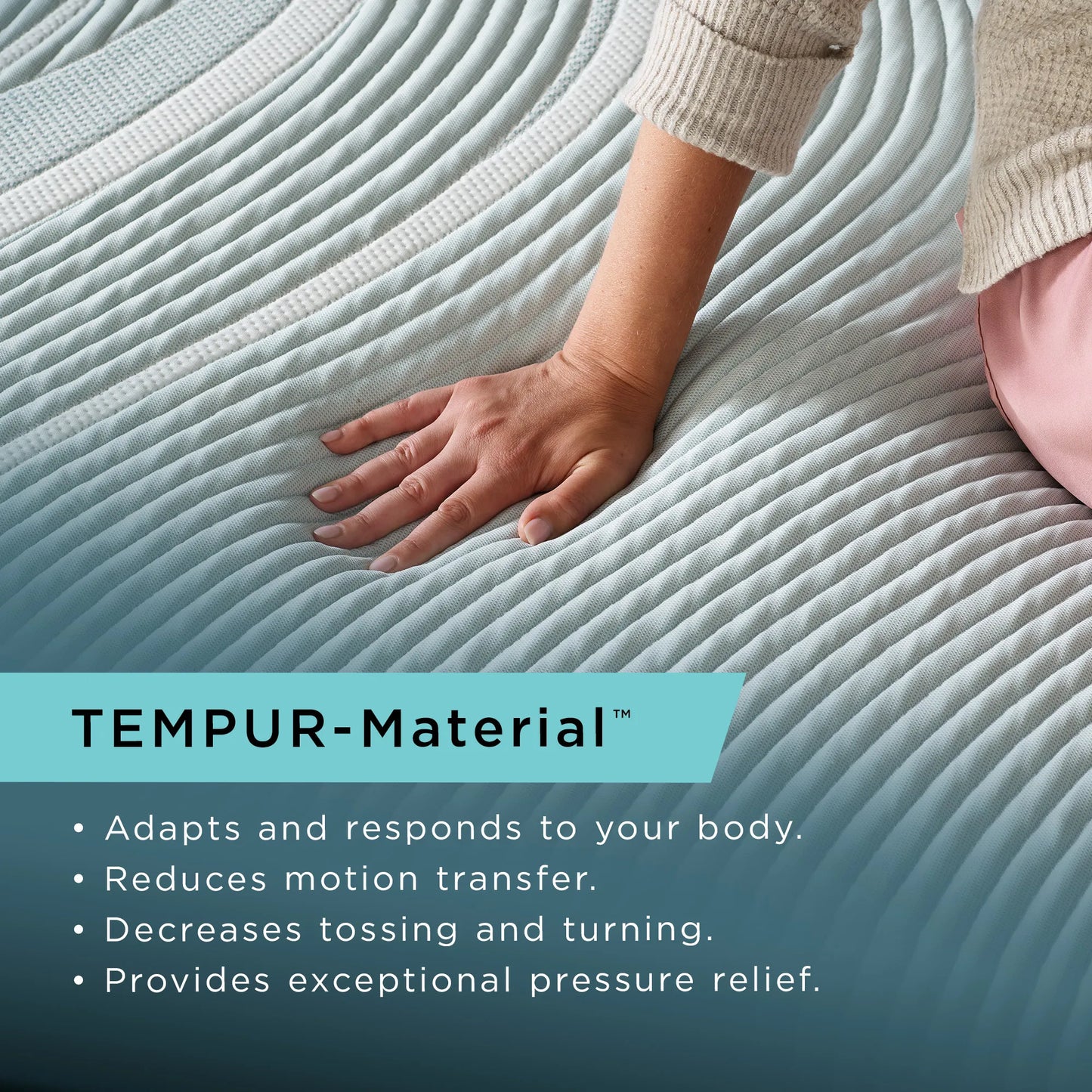TEMPUR-ProAdapt® Medium Mattress - California king