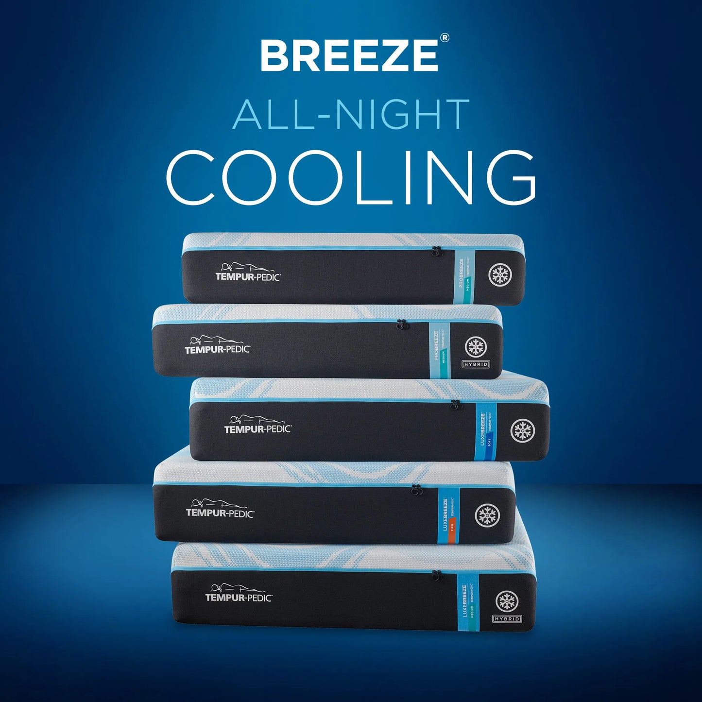 Tempur-ProBreeze® Medium Mattress -