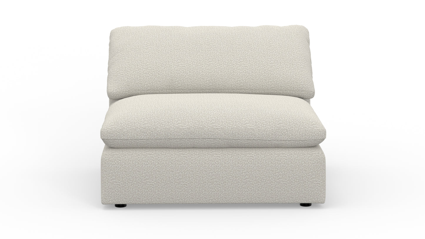 Fluffy Armless Chair - Bloke Cotton