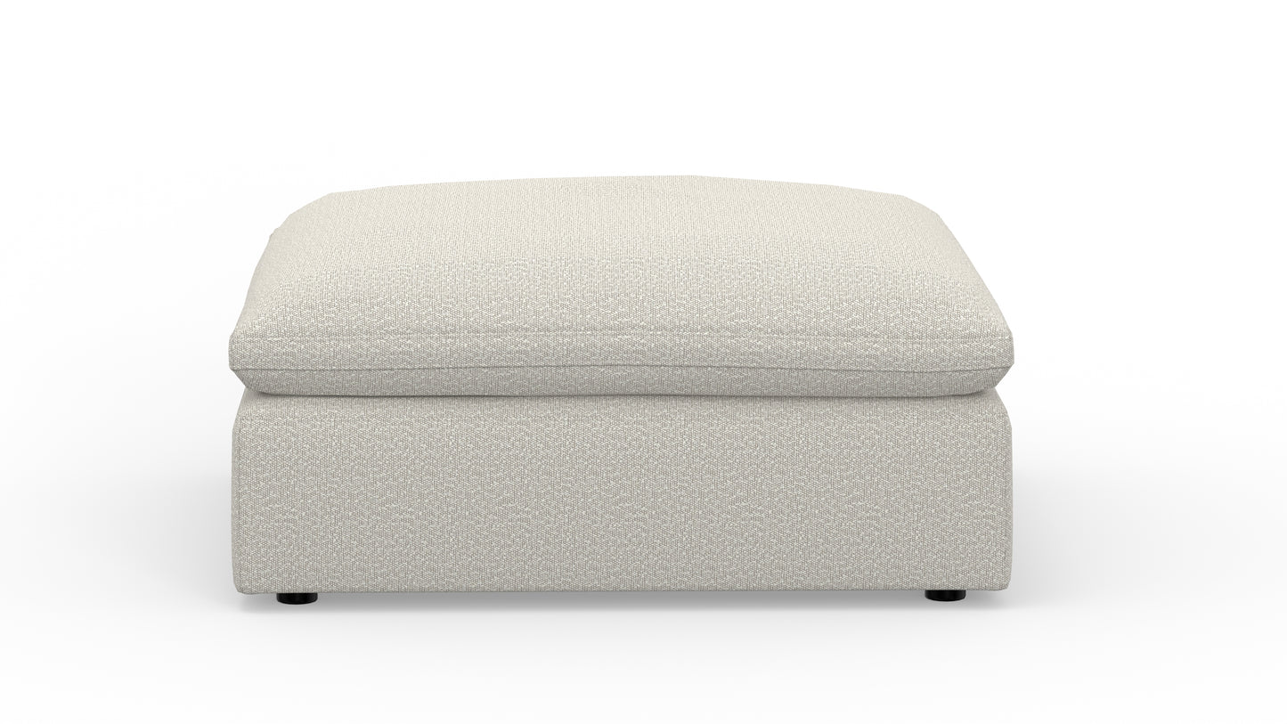 Fluffy Ottoman - Bloke Cotton