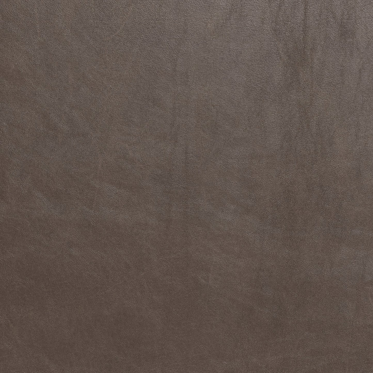 Ari 18" Leather Round Ottoman - Hudson Iron