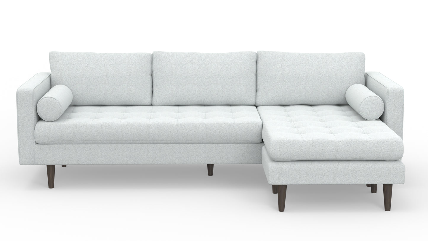 Ladybird 104" Reversible Sofa Chaise - Bloke Snow