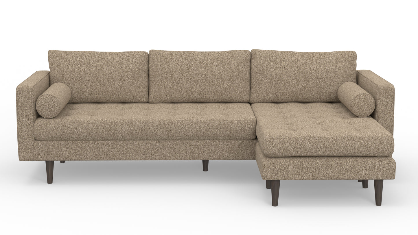 Ladybird 104" Reversible Sofa Chaise - Celine Cub