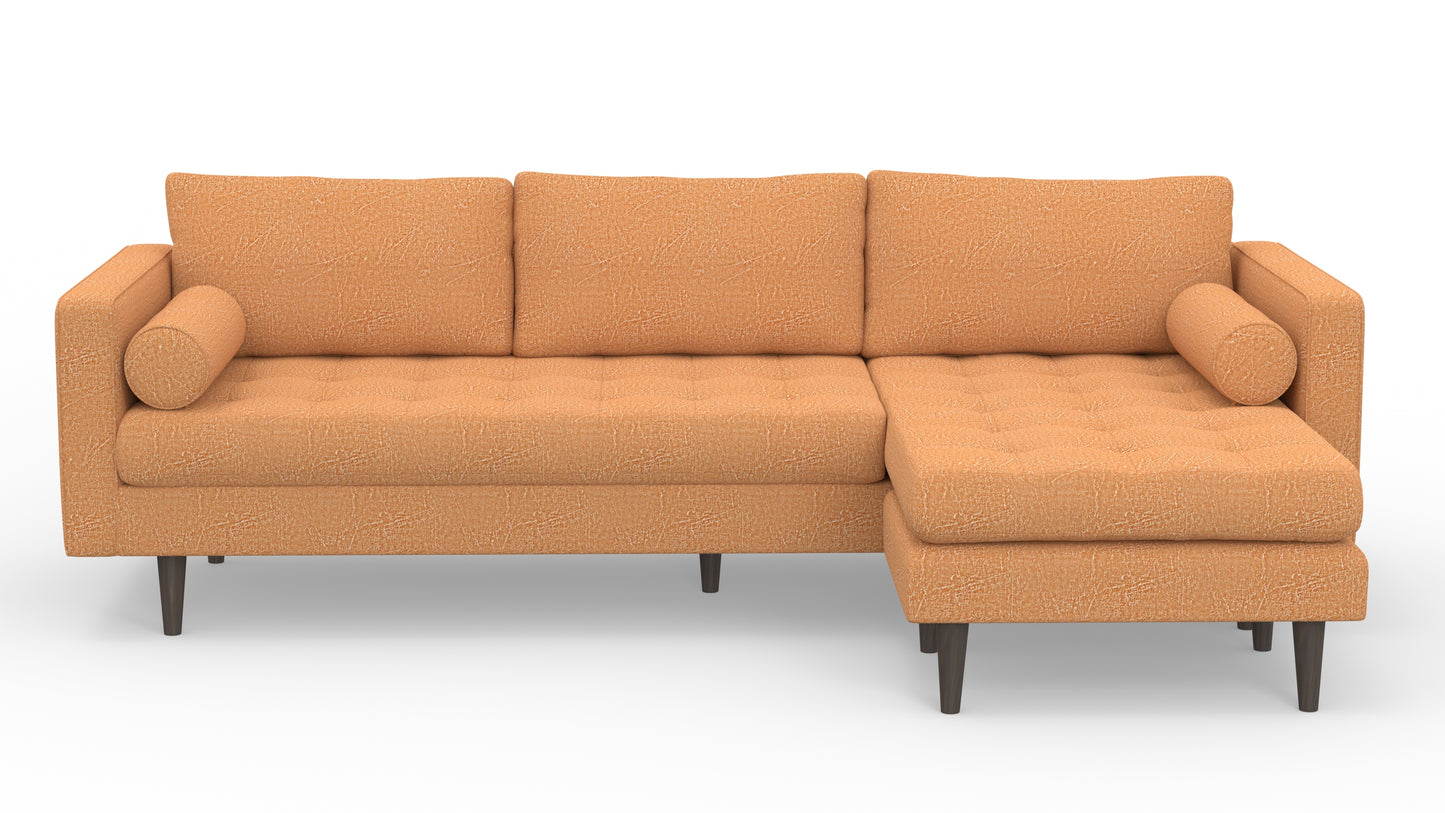 Ladybird 104" Reversible Sofa Chaise - Nepal Clay