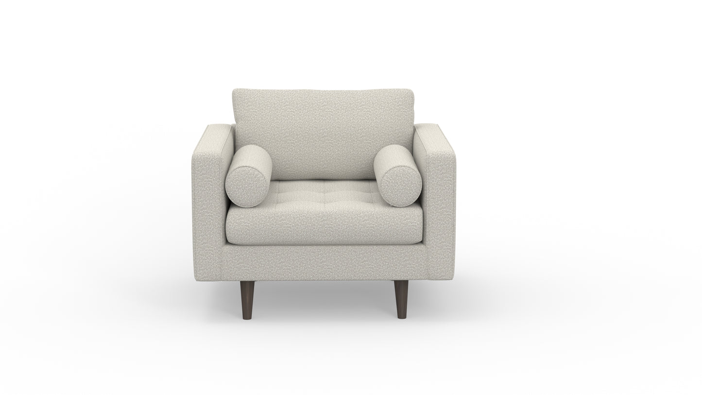 Ladybird 42" Arm Chair - Bloke Cotton