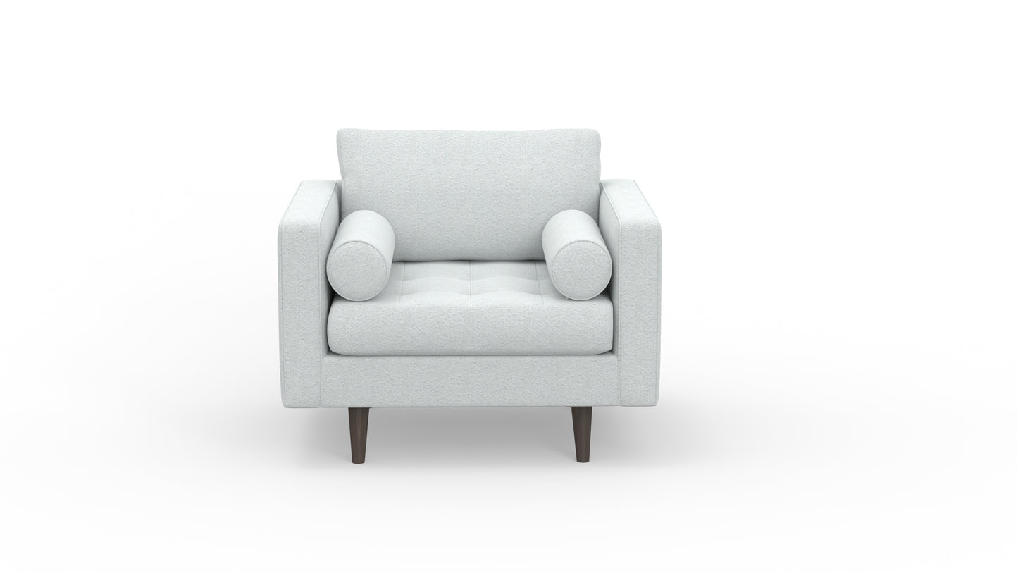 Ladybird 42" Arm Chair - Bloke Snow