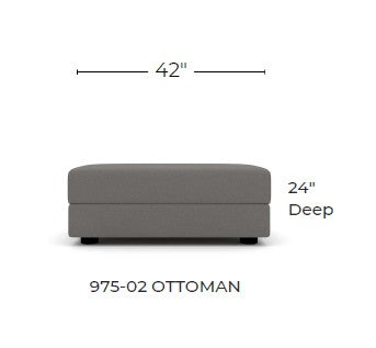 Sunset Valley Ottoman -