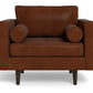 Ladybird Leather Arm Chair