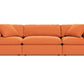 Fluffy 3pc Sofa - Bennett Orangeade