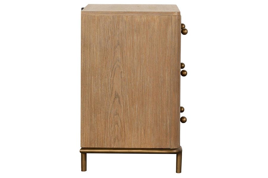 Arianna Sand Nightstand -