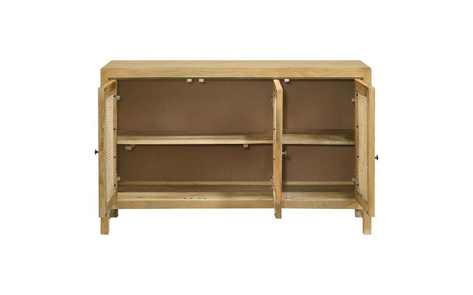 Cane 3 Door Cabinet -