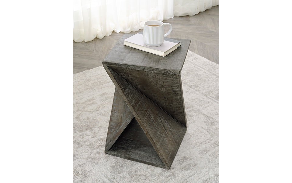 Zonker Gray Accent Table -