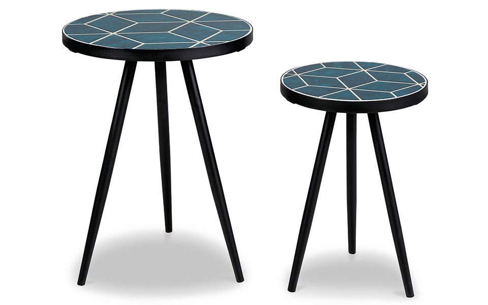 Clancy Accent Table Set (pr) -
