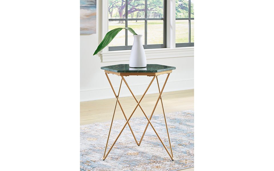 England Marble Accent Table