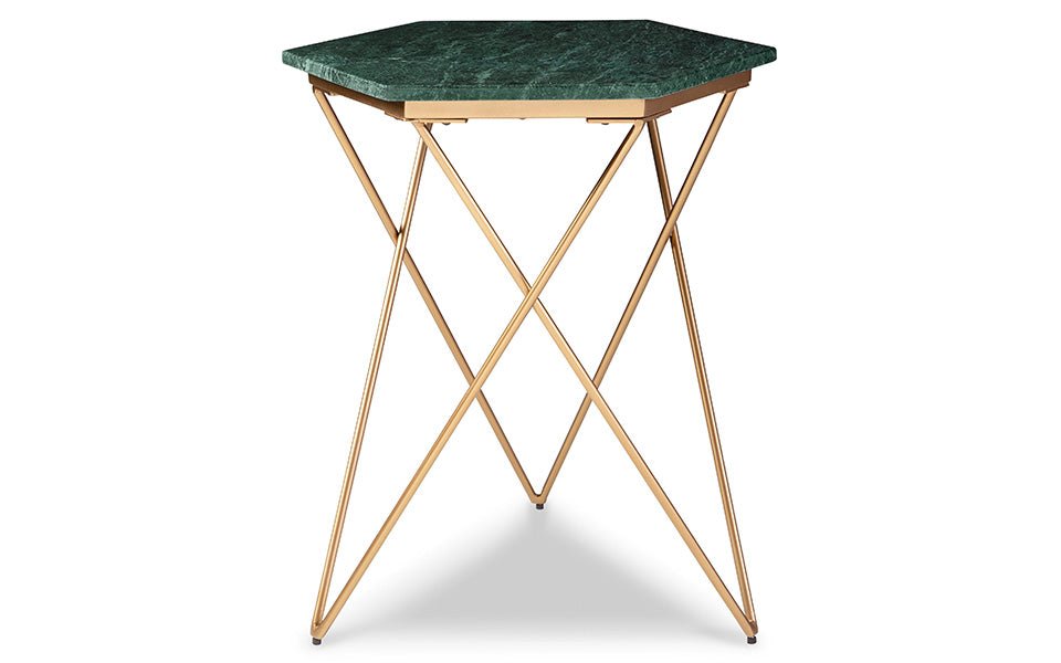 England Marble Accent Table